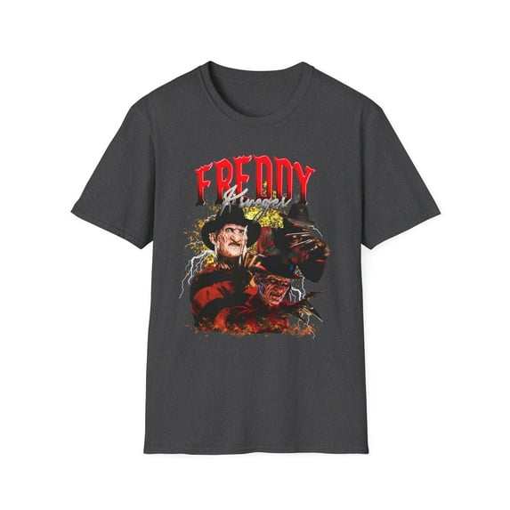 Freddy Krueger, Gildan Unisex Softstyle T-Shirt, Horror Graphic Tee, S-3XL