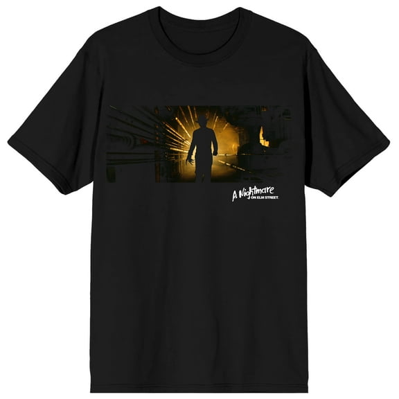 Freddy Krueger Logo T-shirt A Nightmare on Elm Street Men's Tee-XXL