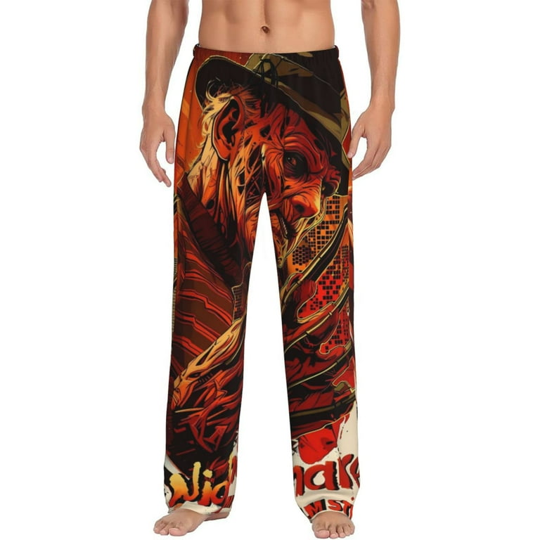 Freddy Krueger Pajama Pants for Men Women Casual Lounge Pants Soft Pajama Bottoms with Pockets Drawstring Sweatpants Xx Large Walmart