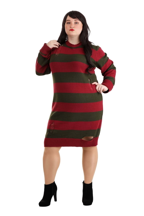 Freddy Krueger Plus Size Dress Costume