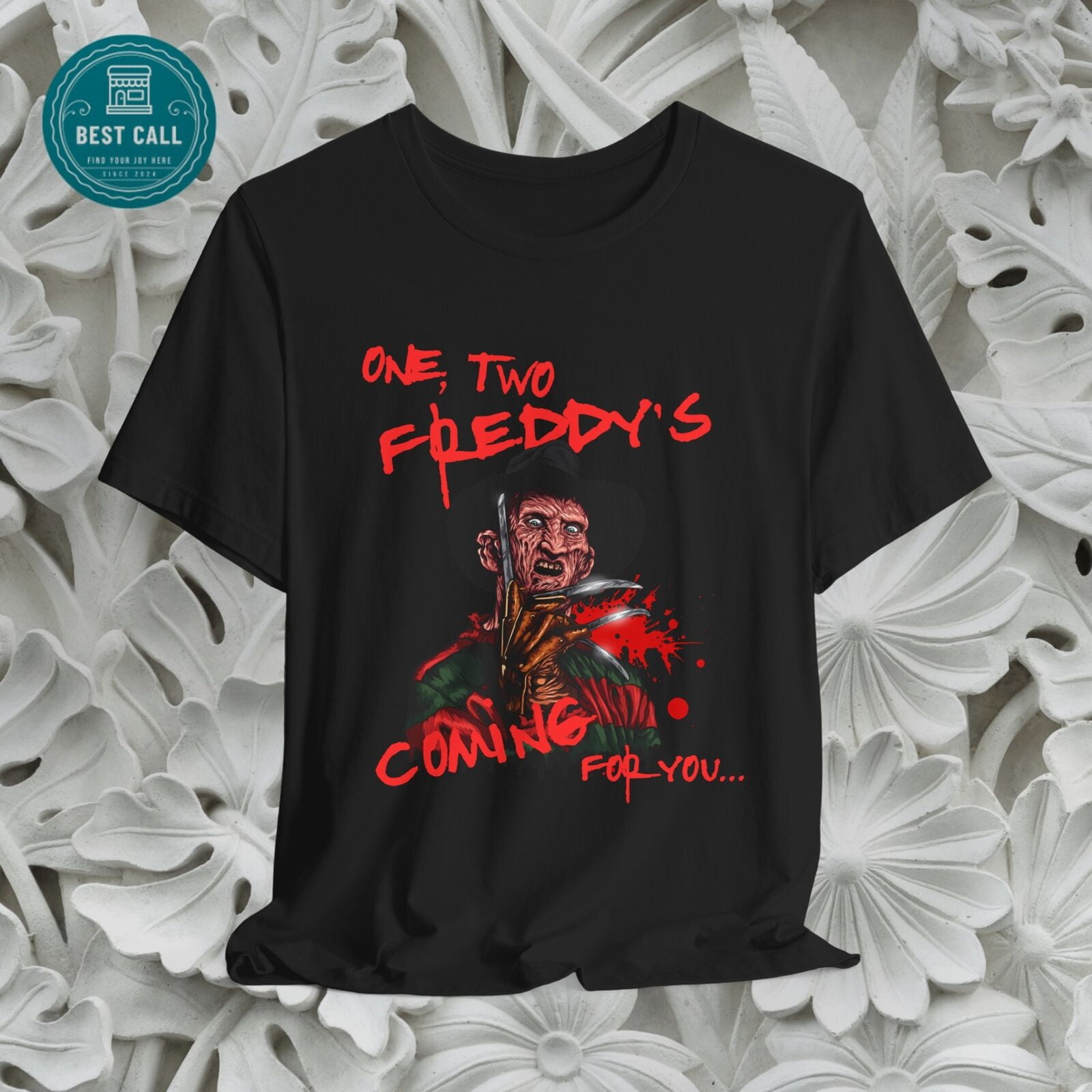 Freddy Krueger Tshirt, Nightmare on Elm Street, Wes Craven,Horror