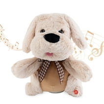 Freddy The Talking Puppy - Interactive Singing and Talking Plush Dog Toy for Kids - Musical Stuffed Animal Buddy with Clapping Paws