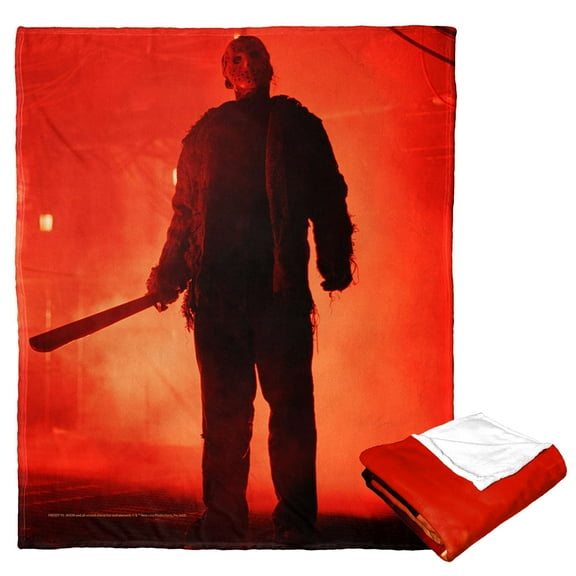 Freddy Vs Jason Firey Rage Kids Silk Touch Throw Blanket