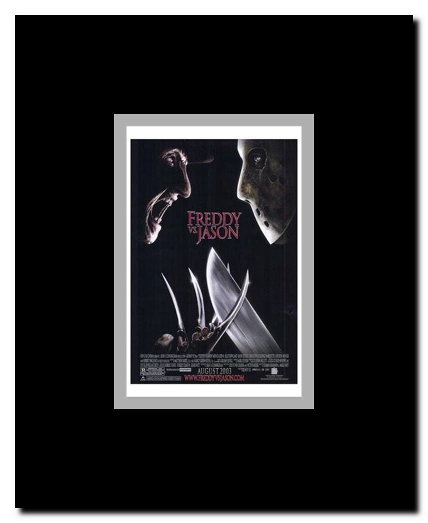 Freddy Vs Jason Framed Movie Poster