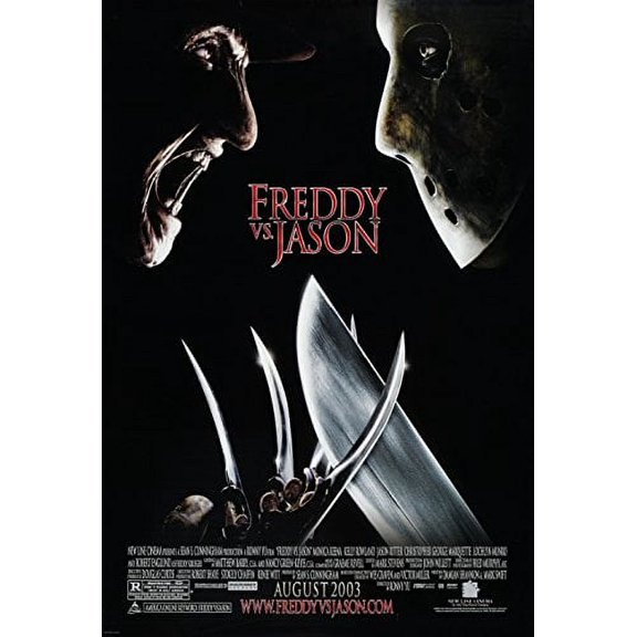 Freddy vs. Jason (2003) Movie Poster 24x36 inches Horror Classics
