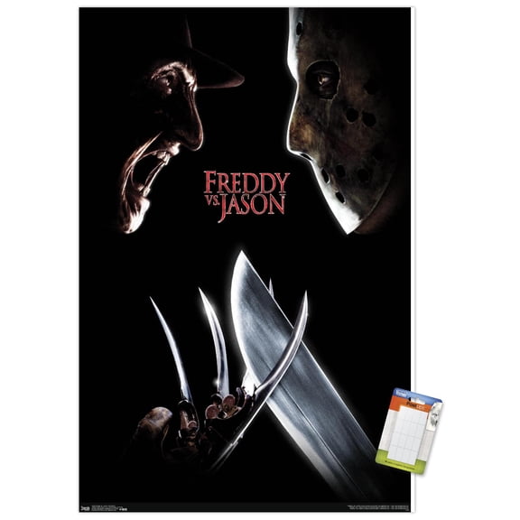 Freddy vs. Jason - One Sheet Wall Poster, 14.725" x 22.375"