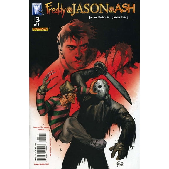 Freddy vs Jason vs Ash #3 VF ; WildStorm Comic Book