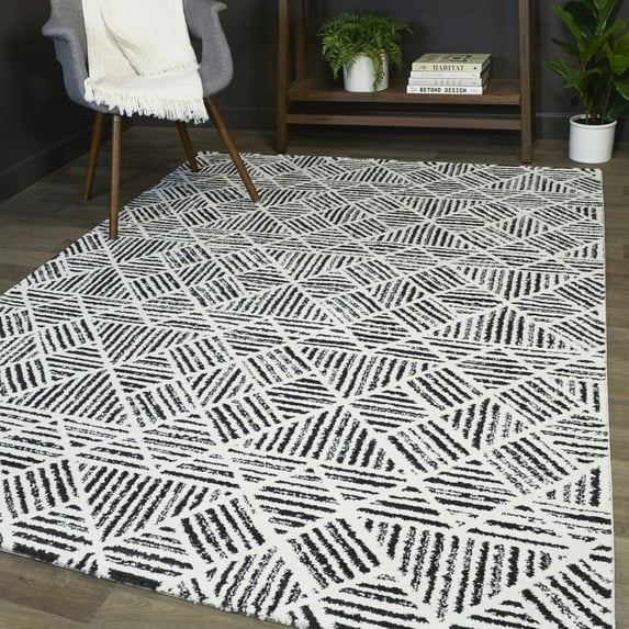 Frederic Contemporary Geometric Area Rug