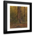 thumbnail image 1 of Frederic Edwin Church 12x14 Black Modern Framed Museum Art Print Titled - In the Woods, Probably Maine (1850-60), 1 of 1