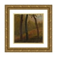 thumbnail image 1 of Frederic Edwin Church 21x20 Gold Ornate Framed and Double Matted Museum Art Print Titled - Woodland Scene, Jamaica (1865), 1 of 4
