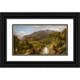 thumbnail image 1 of Frederic Edwin Church 24x15 Black Ornate Framed Double Matted Museum Art Print Titled: Heart of the Andes (1859), 1 of 5