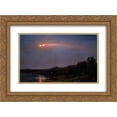 thumbnail image 1 of Frederic Edwin Church 2x Matted 24x18 Gold Ornate Framed Art Print 'The Meteor of 1860', 1 of 2