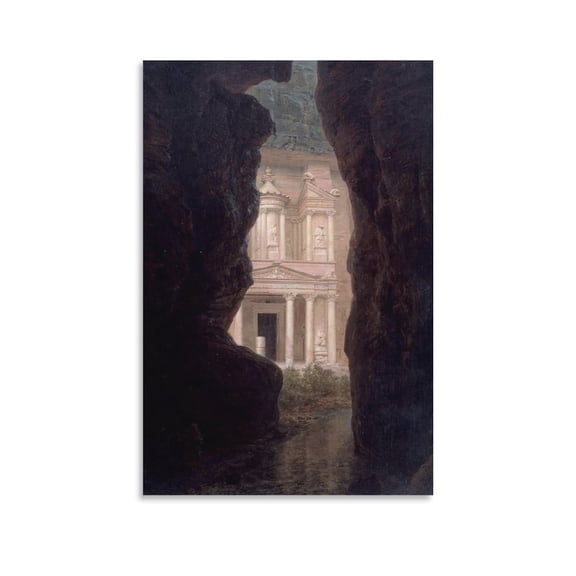 Frederic Edwin Church Painting Art Poster Landscape Paintings Print Canvas Poster Poster Cool Artworks Painting Wall Art Canvas Prints Hanging Picture Home Decor Posters Gift 12x18inch(30x45cm)