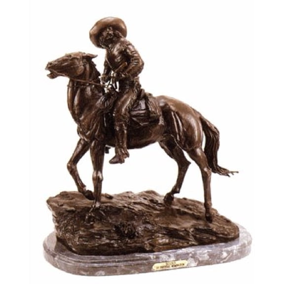 Frederic Remington "Scout" American Handmade Solid Bronze Sculpture