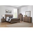 thumbnail image 1 of Frederick 5-piece Queen Panel Bedroom Set Weathered Oak, 1 of 8