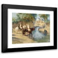 thumbnail image 1 of Frederick Arthur Bridgman 14x12 Black Modern Framed Museum Art Print Titled - Return from the Hunt, 1 of 1