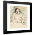 thumbnail image 1 of Frederick Carl Frieseke 12x14 Black Modern Framed Museum Art Print Titled - Sketchbook, Sketch 1 (ca. 1921-1930), 1 of 1