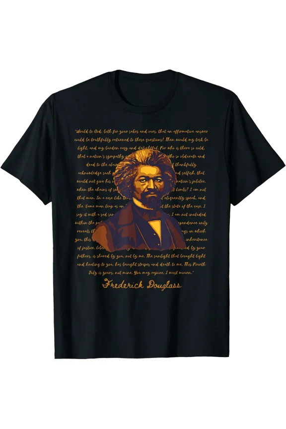 Frederick Douglass Portrait and Quote T-Shirt