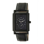 Frederick Leather-Band Watch - Black