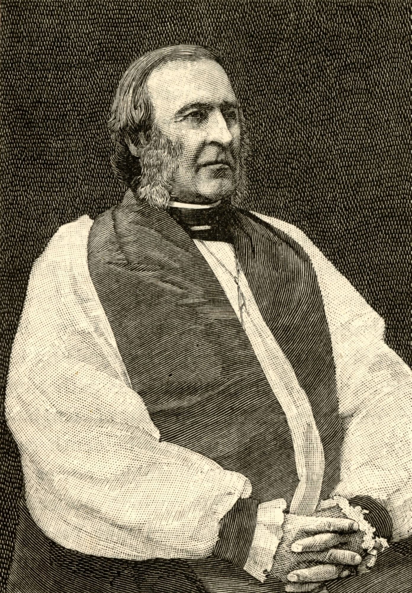 Frederick Temple1821-1902 Archbishop Of Canterbury Canvas Art - Ken Welsh Design Pics (24 x 36)