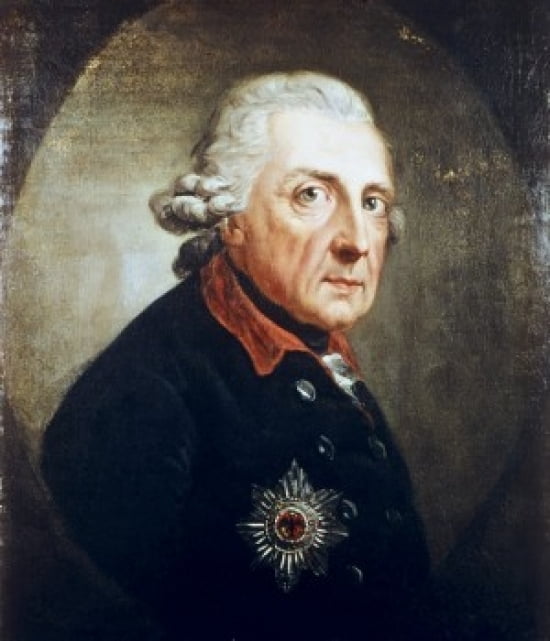 Frederick the Great Anton Graff (1736-1813 Swiss) Canvas Art - Anton Graff (24 x 36)