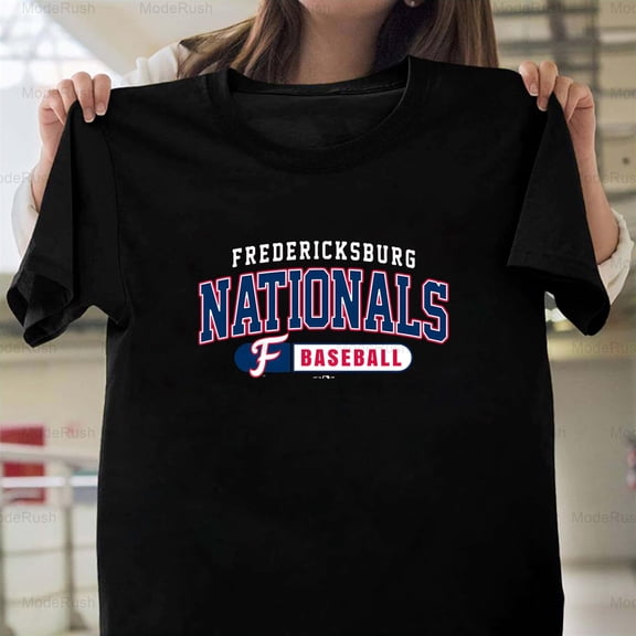 Fredericksburg Nationals Minor League Baseball Fredericksburg VA DS Unisex T-Shirt, up to size 5XL