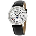 thumbnail image 1 of Frederique Constant Classics Business Timer Steel Mens Strap Watch FC-270M4P6, 1 of 4