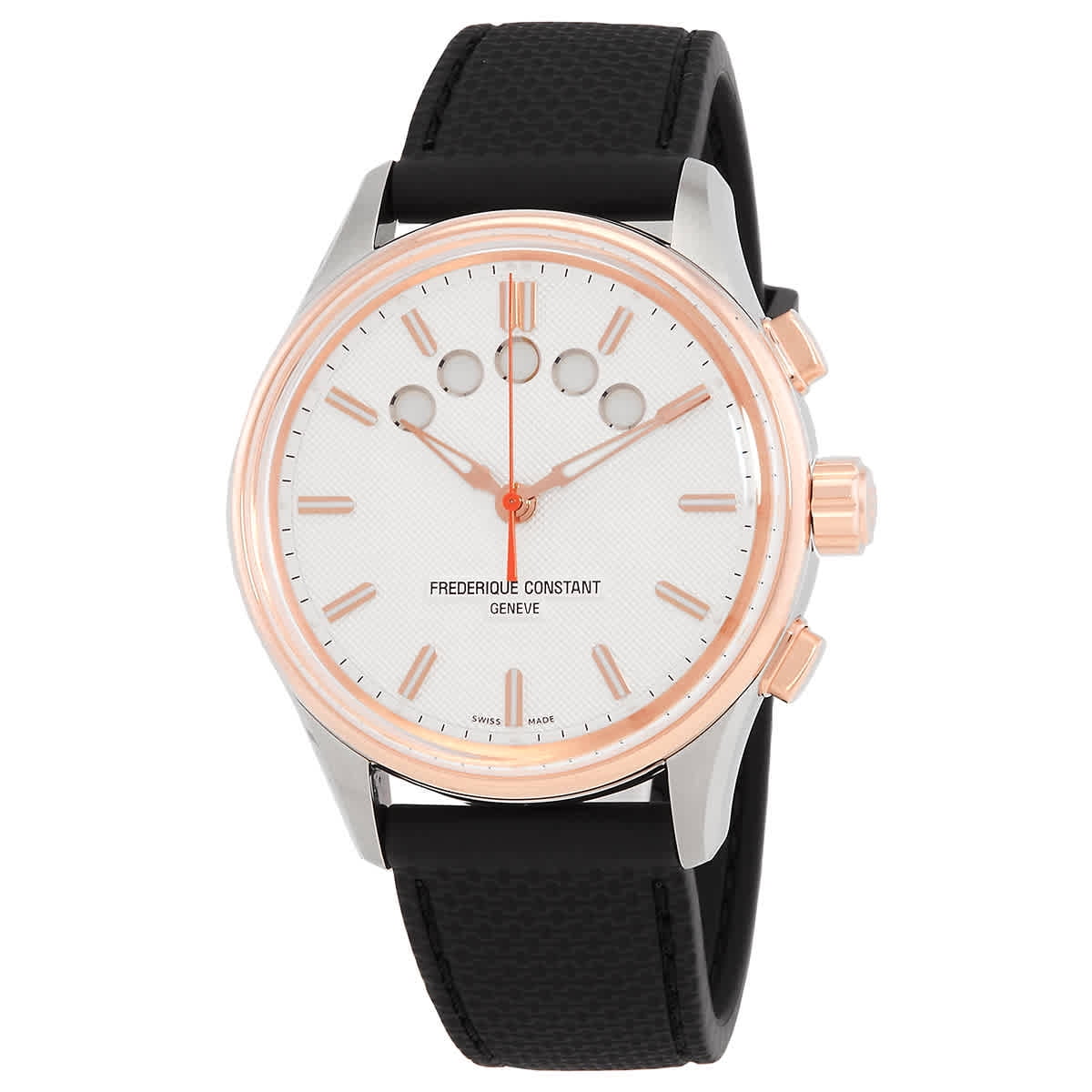 Frederique Constant Yacht Timer Automatic Silver Dial Men's Watch  FC-380VT4H2