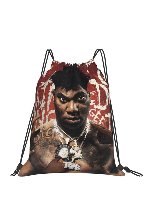 Fredo Bang Drawstring Backpack Sport Gym Bag For Yoga Swimming Gymsack Sport Strap Pack Bag