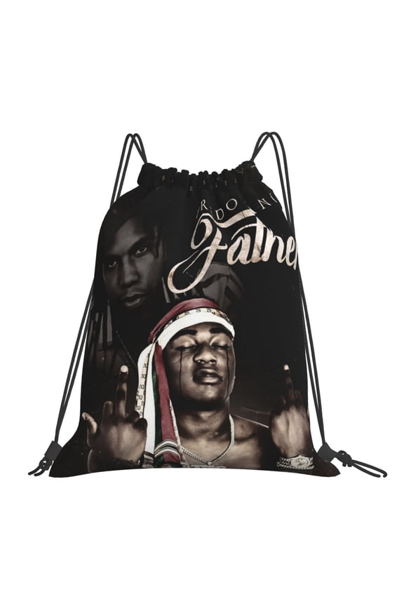 Fredo Bang Drawstring Backpack Sport Gym Bag For Yoga Swimming Gymsack Sport Strap Pack Bag