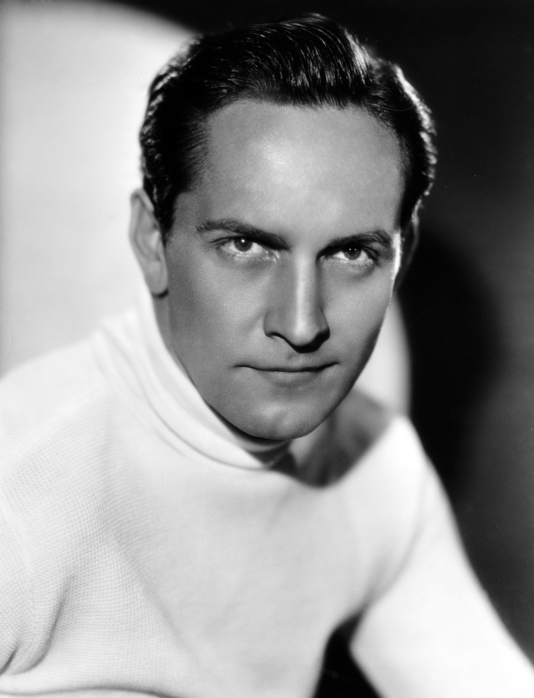 Fredric March Canvas Art - (16 x 20)