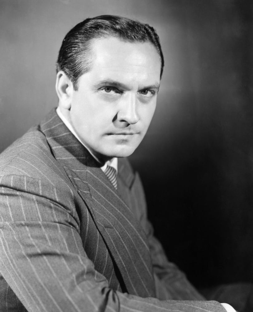 Fredric March Canvas Art - (16 x 20)