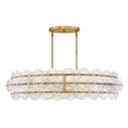 thumbnail image 1 of Fredrick Ramond Fr30124 Rene 8 Light 45" Wide Ring Chandelier - Brass, 1 of 2