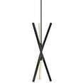 thumbnail image 1 of Fredrick Ramond Fr30617 Rae 15" Wide Led Abstract Pendant - Black, 1 of 7