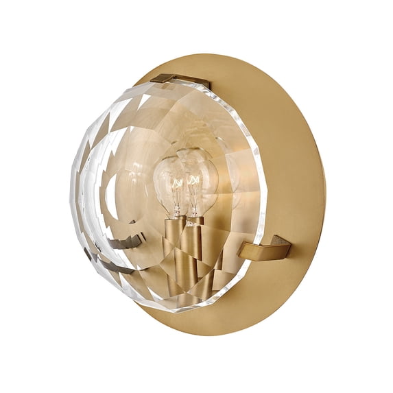 Fredrick Ramond Fr31260 Nala 9" Tall Wall Sconce - Brass