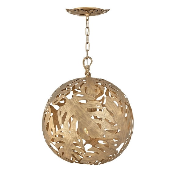 -Six Light Medium Orb Chandelier In Transitional Style-24 Inches Wide By 27.75 Inches Tall Fredrick Ramond Lighting Fr35108bng