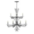 thumbnail image 1 of Fredrick Ramond Fr40909 Vida 12 Light 34" Wide Abstract Chandelier - Glacial, 1 of 3