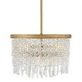 thumbnail image 1 of Fredrick Ramond Fr41493 Rubina 4 Light 18" Wide Semi-Flush Ceiling Fixture / Converts To, 1 of 2