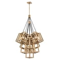 thumbnail image 1 of Ensemble-Thirteen Light Large Foyer-32.5 Inches Wide By 52.5 Inches Tall-Brushed Bronze Finish Fredrick Ramond Lighting Fr42449bbz, 1 of 2