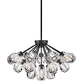 thumbnail image 1 of Fredrick Ramond Fr46956 Elise 19 Light 27" Wide Abstract Pendant - Black, 1 of 7