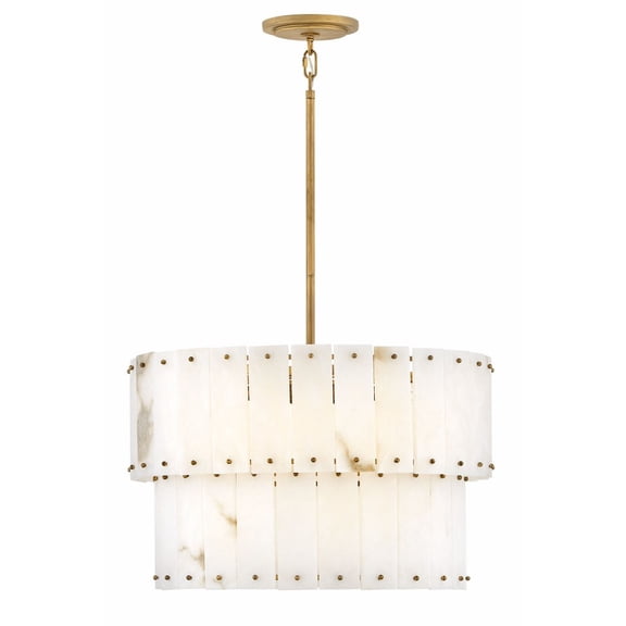 Fredrick Ramond Fr47751 Simone 6 Light 24" Wide Waterfall Chandelier - Gold