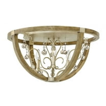 Fredrick Ramond Lighting - Abingdon-Three Light Flush Mount-24 Inches Wide by 12