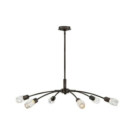 Fredrick Ramond Lighting - Atera - 30W 6 LED Large Chandelier In Modern