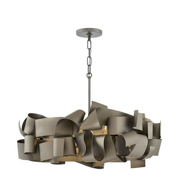 Fredrick Ramond Lighting - Delfina-Five Light Chandelier-26 Inches Wide by 10