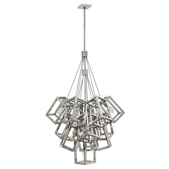 Fredrick Ramond Lighting - Ensemble-Thirteen Light Large Foyer-32.5 Inches Wide
