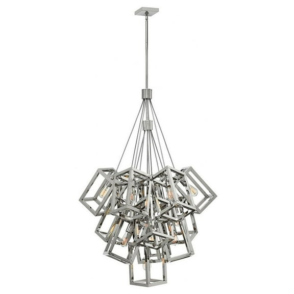 Fredrick Ramond Lighting - Ensemble-Thirteen Light Large Foyer-32.5 Inches Wide