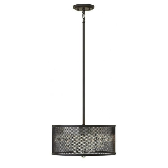 Fredrick Ramond Lighting - Fiona-Four Light Large Pendant-15 Inches Wide by