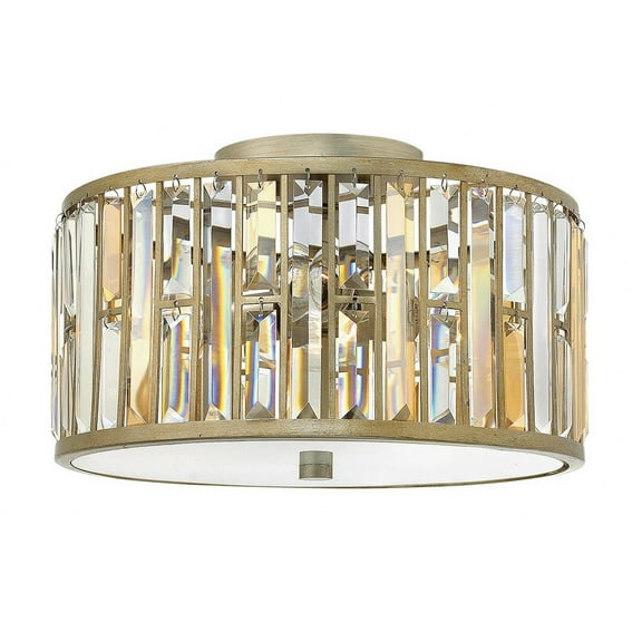 Fredrick Ramond Lighting - Gemma-Three Light Flush Mount-16.5 Inches Wide by