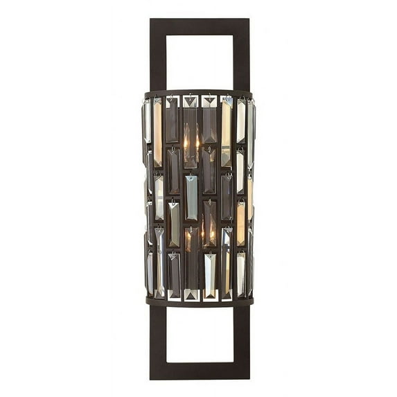 Fredrick Ramond Lighting - Gemma-Two Light Wall Sconce-8 Inches Wide by 25.5