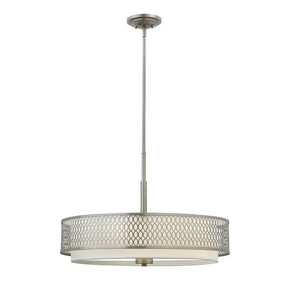Fredrick Ramond Lighting - Jules-3 Light Transitional Large Drum Pendant Light